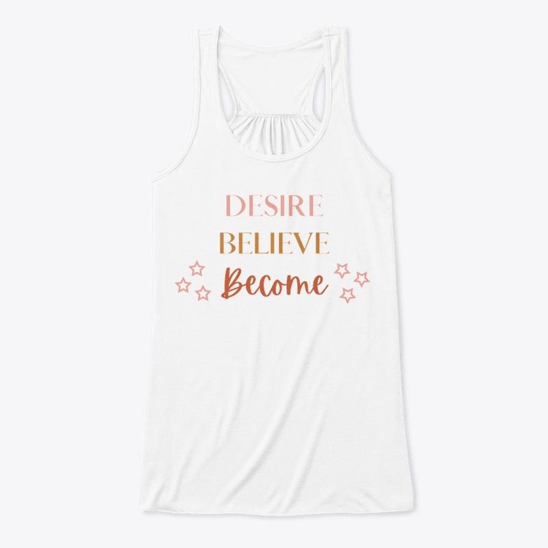 Women's Flowy Tank Top: Become